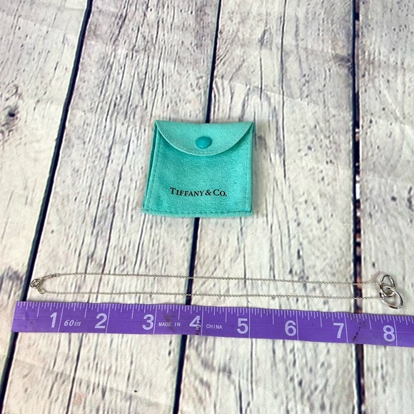 Tiffany & Co silver double loop love “peretti” necklace - Picture 7 of 7